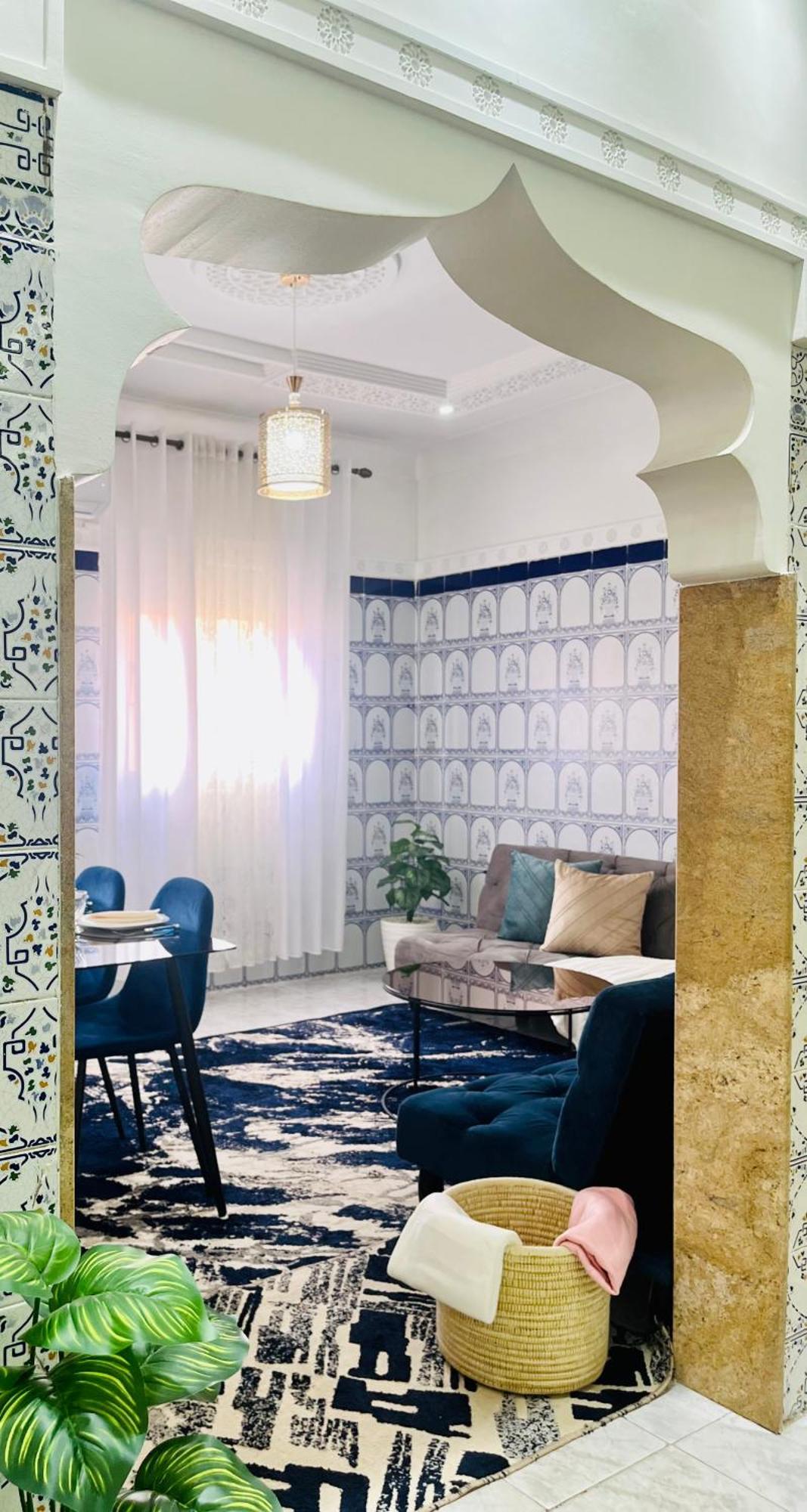 Apartment With Ac, Patio And Rooftop Appartement Climatise Avec Patio Et Toit Terrasse Marrakesch Exterior foto